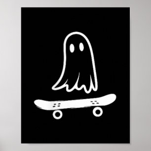 Póster Hombres con disfraces de Halloween