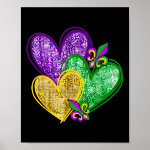 Póster Hombres de Carnaval del Carnaval del Corazón del M