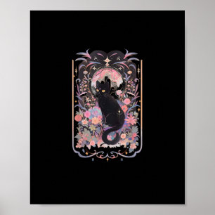 Póster Hombres de Cottagecore Académico Goblincore Bruja