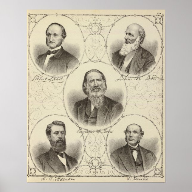 Póster Hombres de la costa de Nueva Jersey (Frente)