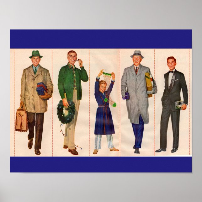 Póster Hombres de la Familia (Frente)