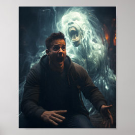 Póster Hombres De La Temporada De Halloween Aterradores G