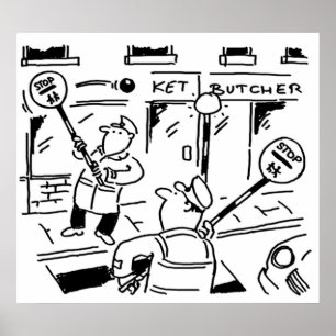 Póster Hombres de Lollipop juegan tenis