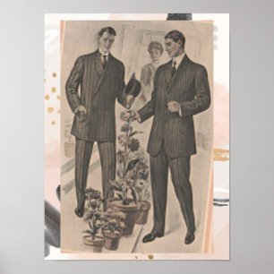Póster Hombres de Negocios Sofisticados