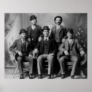 PÓSTER HOMBRES DIFÍCILES DEL OESTE ANTIGUO 2