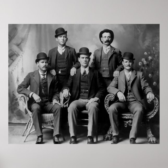 PÓSTER HOMBRES DIFÍCILES DEL OESTE ANTIGUO 2 (Frente)