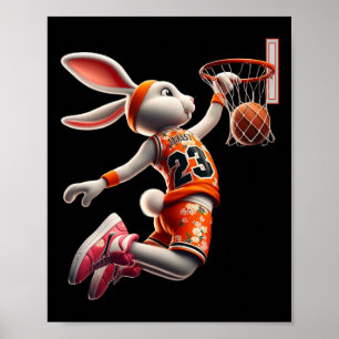 Póster Hombres Dunk Easter Bunny Bysketll Niños