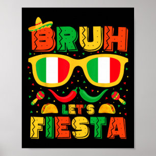 Póster Hombres Fiestas mexicanos por la Fiesta Cinco de M