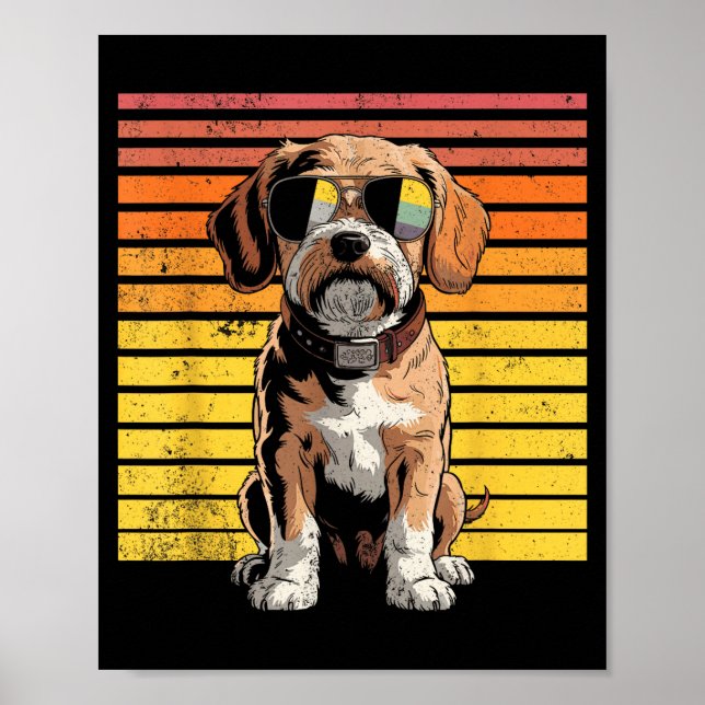 Póster Hombres mujeres orgullosos cool cavapoo amantes de (Frente)