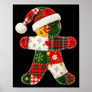 Póster Hombres Navidades de pan de jengibre