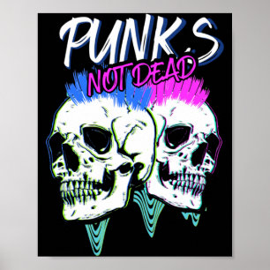 Póster Hombres Punks No Agenciados Por El Gobierno _ Esqu