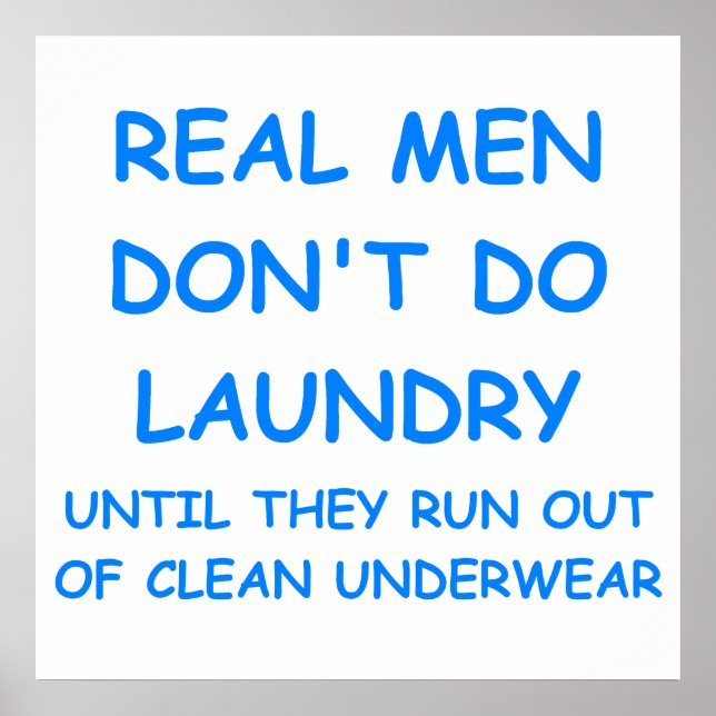 Póster hombres reales (Frente)