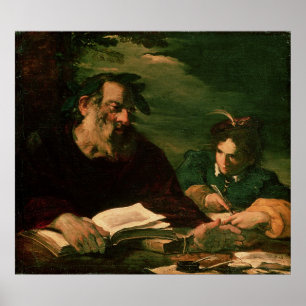 Póster Home run que dicta su poema