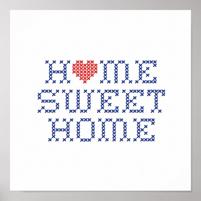 Póster Home Sweet Home Poster (Frente)
