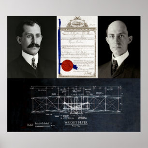 Póster HOMENAJE a HERMANOS ARMADOS Y MÁQUINA DE VUELO