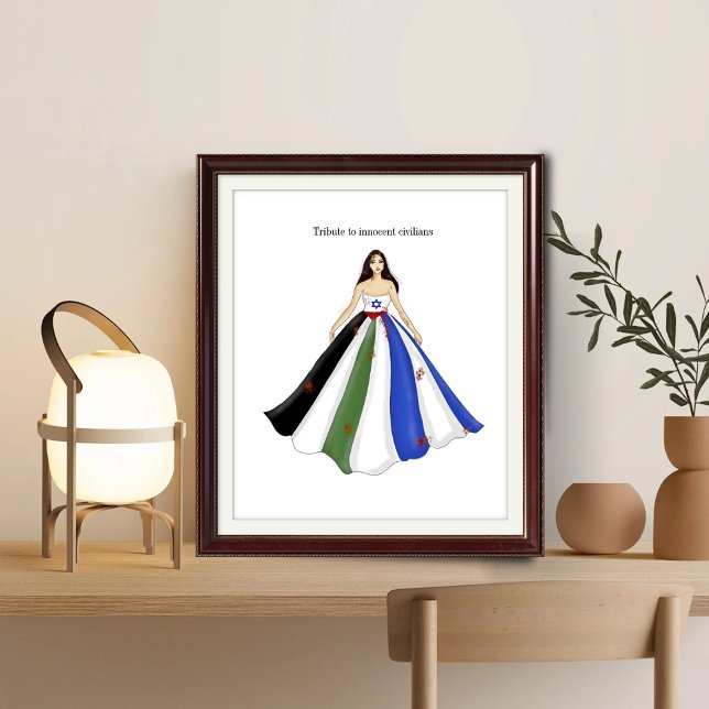 Póster Homenaje a inocentes, palestina, israel, (Subido por el creador)