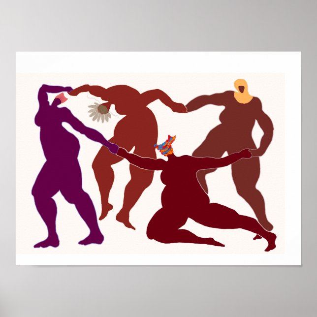 Póster Homenaje a Matisse (Frente)