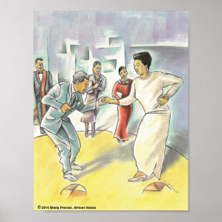 Póster Homenaje a Maya Angelou y Amiri Baraka