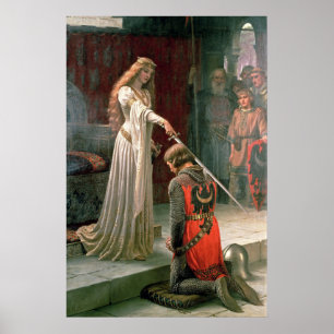 Póster Homenaje de Edmund Blair Leighton