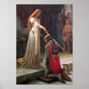 Póster Homenaje de Edmund Blair Leighton