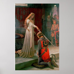 Póster Homenaje de Edmund Blair Leighton