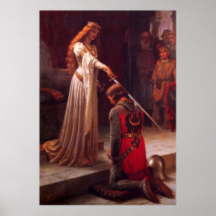 Póster Homenaje de Edmund Blair Leighton
