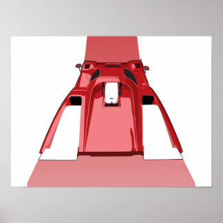 Póster Homenaje de Le Mans.