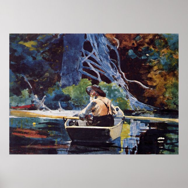 Póster Homer - Guía Andirondack (Frente)