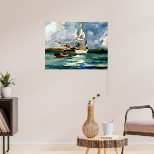 Póster Homer - Sloop, Bermudas,