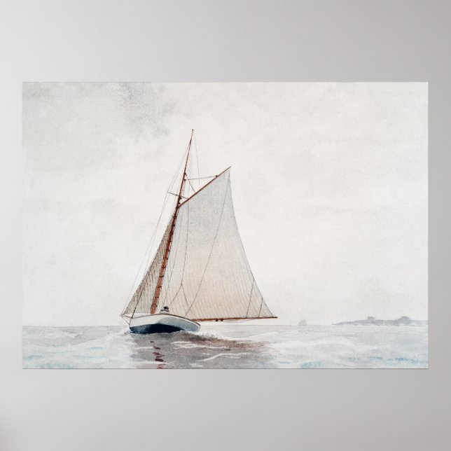 Póster Homero sale de Gloucester (Frente)