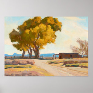 Póster Homestead por Maynard Dixon