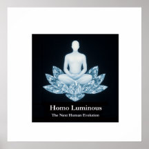 Póster Homo Luminous