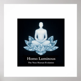 Póster Homo Luminous