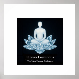 Póster Homo Luminous