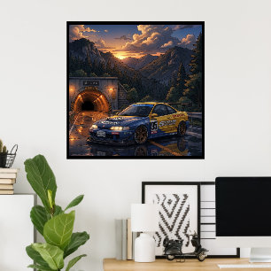 Póster Honda Integra Type R JTCC