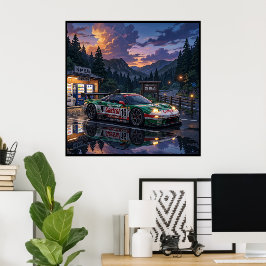 Póster Honda NSX GT