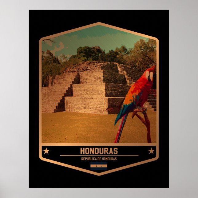 Póster Honduras (Frente)