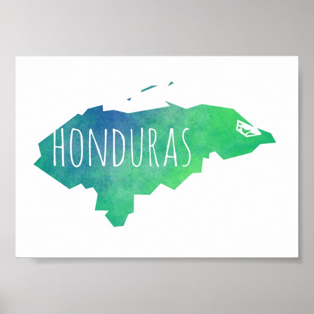 Póster Honduras (Frente)