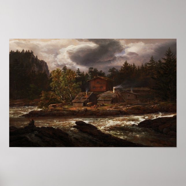 Póster Hønefossen (Frente)