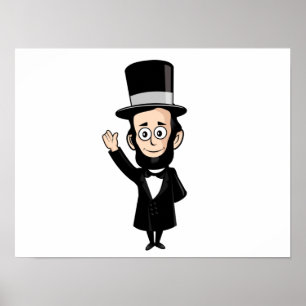 Póster Honesto Abe Lincoln
