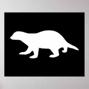 Póster Honey Badger