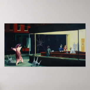 Póster Honey Badger