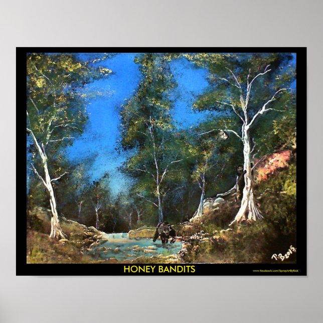 Póster Honey Bandits (Frente)