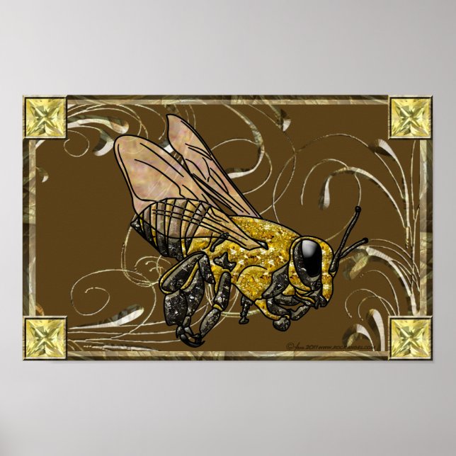 Póster Honey Bee (Frente)