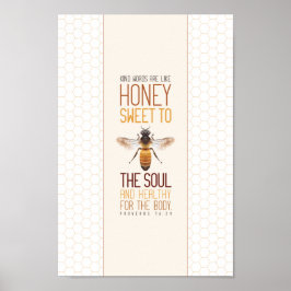 Póster Honey Bee