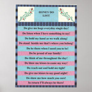 PÓSTER ¡HONEY HAZ LISTA!