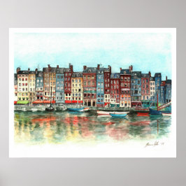 Póster Honfleur