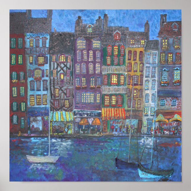 Póster Honfleur (Frente)