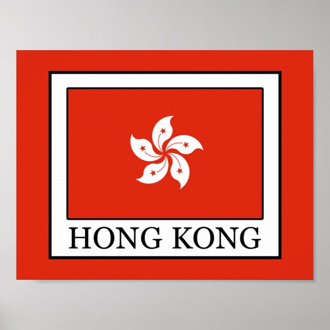 Póster Hong Kong (Frente)