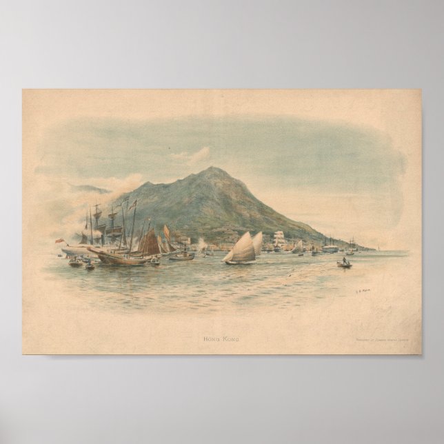 Póster Hong Kong  (Frente)
